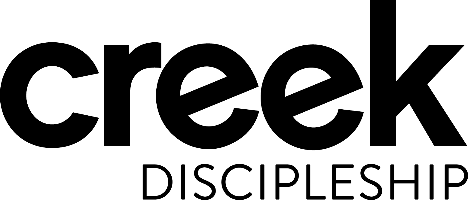 Creek Discipleship Logo- Black
